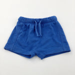 Blue Jersey Shorts - Boys 12-18 Months