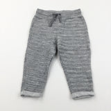 Grey Textured Jersey Trousers - Boys 12-18 Months