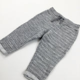 Grey Textured Jersey Trousers - Boys 12-18 Months
