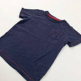 Navy T-Shirt - Boys 12-18 Months