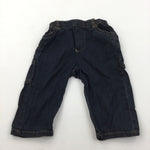Dark Blue Lightweight Denim Jeans - Boys 6-9 Months