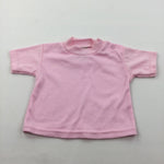 Pink T-Shirt - Girls 6-9 Months