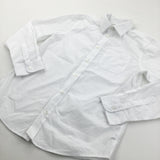 White Cotton School Shirt - Boys 11-12 Years