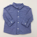 Blue Long Sleeve Shirt - Boys 12-18 Months