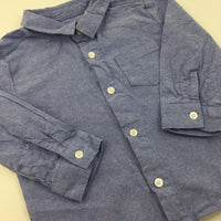 Blue Long Sleeve Shirt - Boys 12-18 Months