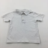 White School Polo Shirt - Boys/Girls 2-3 Years