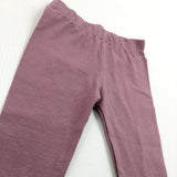 Dark Lilac Leggings - Girls Newborn