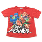 'Beast Power' Red T-Shirt - Boys 2-3 Years