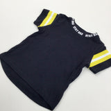 'Stay Rad' Yellow & Black T-Shirt - Boys 2-3 Years