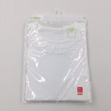 **NEW** White T-Shirt with Frilly Collar - Girls 2-3 Years