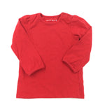 Red Long Sleeve Top - Girls 12-18 Months