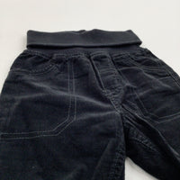 Charcoal Cord Trousers - Boys 0-3 Months