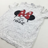 'Theres Only One Minnie' Grey T-shirt - Girls 11-12 Years