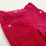 Pink Cord Trousers - Girls 0-3 Months