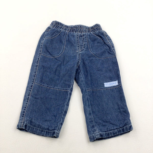 'Tigger' Winnie The Pooh Blue Denim Jeans - Boys 3-6 Months