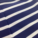 Navy & White Striped Swim Shorts - Boys 18-24 Months