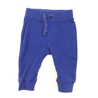 Blue Lightweight Trousers - Boys 0-3 Months