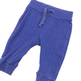 Blue Lightweight Trousers - Boys 0-3 Months