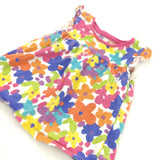 Colourful Flowers Jersey Tunic Top - Girls 2-3 Years
