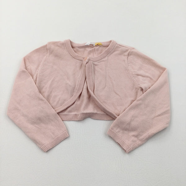 Pale pink clearance bolero cardigan