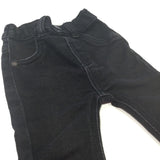 Black Denim Jeans - Boys 0-3 Months