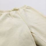 Pale Yellow Joggers - Girls 3-6 Months