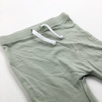 Light Green Leggings - Girls 3-6 Months