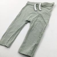 Light Green Leggings - Girls 3-6 Months