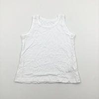 White Vest - Boys 7-8 Years