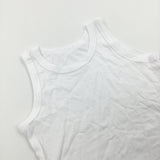 White Vest - Boys 7-8 Years