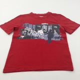 'Rocha John Rocha' Red T-Shirt - Boys 5-6 Years