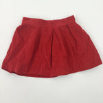 Red Cord Skirt - Girls 18-24 Months