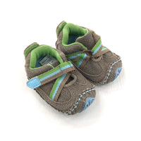 Brown Soft Sole Shoes - Boys 0-3 Months
