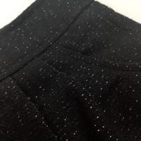 Sparkly Black Smart Shorts With Adjustable Waist - Girls 18-24 Months