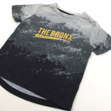 'The Bronx' Black & Grey T-Shirt - Boys 4-5 Years