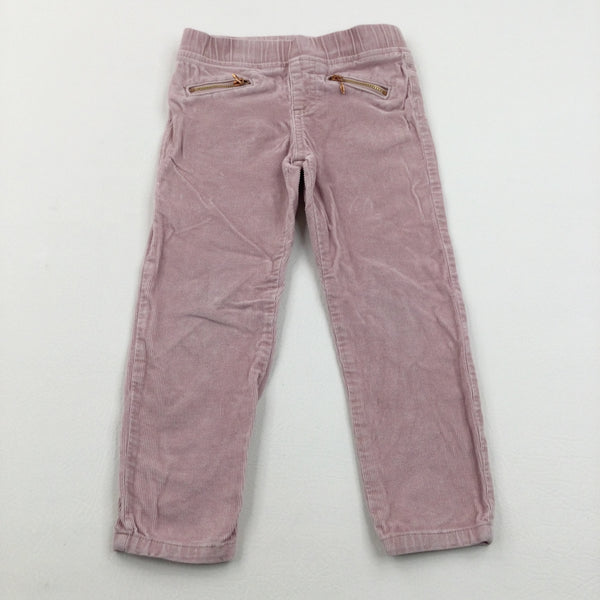 Pink Cord Trousers - Girls 3-4 Years