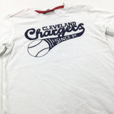 'Cleveland Chargers' White T-Shirt - Boys 7-8 Years