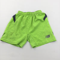 Liverpool Football Club Lime Green Sports/Football Shorts - Boys/Girls 8-9 Years