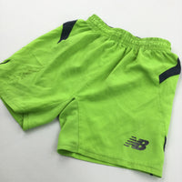 Liverpool Football Club Lime Green Sports/Football Shorts - Boys/Girls 8-9 Years