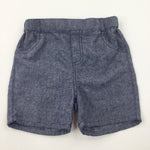 Blue Denim Effect Lightweight Shorts - Boys 2-3 Years
