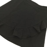 Black Frill Front Skirt - Girls 6-7 Years