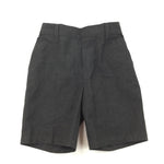 Grey Shorts with Adjustable Waist - Boys 3 Years