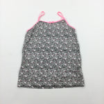 Unicorns Pink & Grey Vest - Girls 8-9 Years