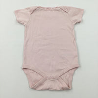 Pink Short Sleeve Bodysuit - Girls 2-3 Years