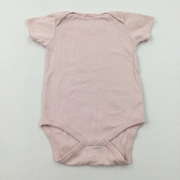 Pink Short Sleeve Bodysuit - Girls 2-3 Years