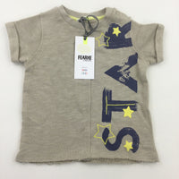 **NEW** 'Star' Mushroom Short Sleeve Sweatshirt - Boys/Girls 9-12 Months