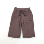 Brown Joggers - Boys 6-9 Months