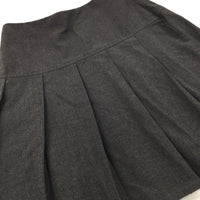 Dark Grey Pleated School Skirt - Girls 11-12 Years