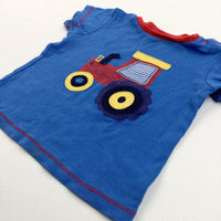 Tractor Blue T-Shirt - Boys 9-12 Months