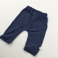Slate Blue Pyjama Bottoms - Boys 0-3 Months